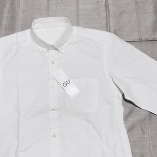 ジーユー(GU)のGU オックスフォードシャツ メンズ Mサイズ 新品未使用品(シャツ)