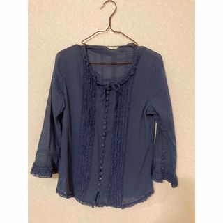 ピンクハウス フリルブラウス シャツ/ブラウス(レディース/長袖)の通販