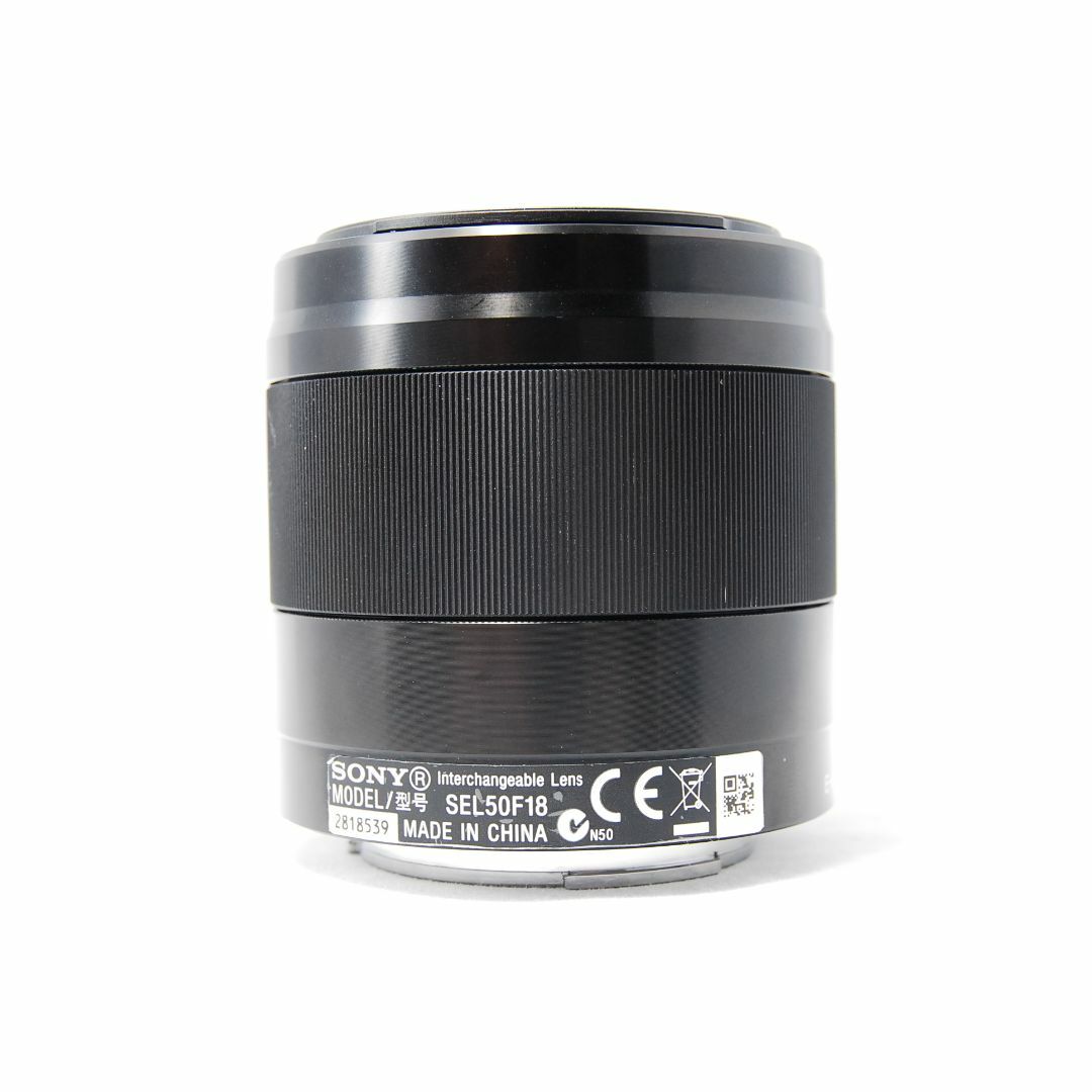 SONY(ソニー)のSONY E 50mm F1.8 OSS SEL50F18 ブラック スマホ/家電/カメラのカメラ(レンズ(単焦点))の商品写真