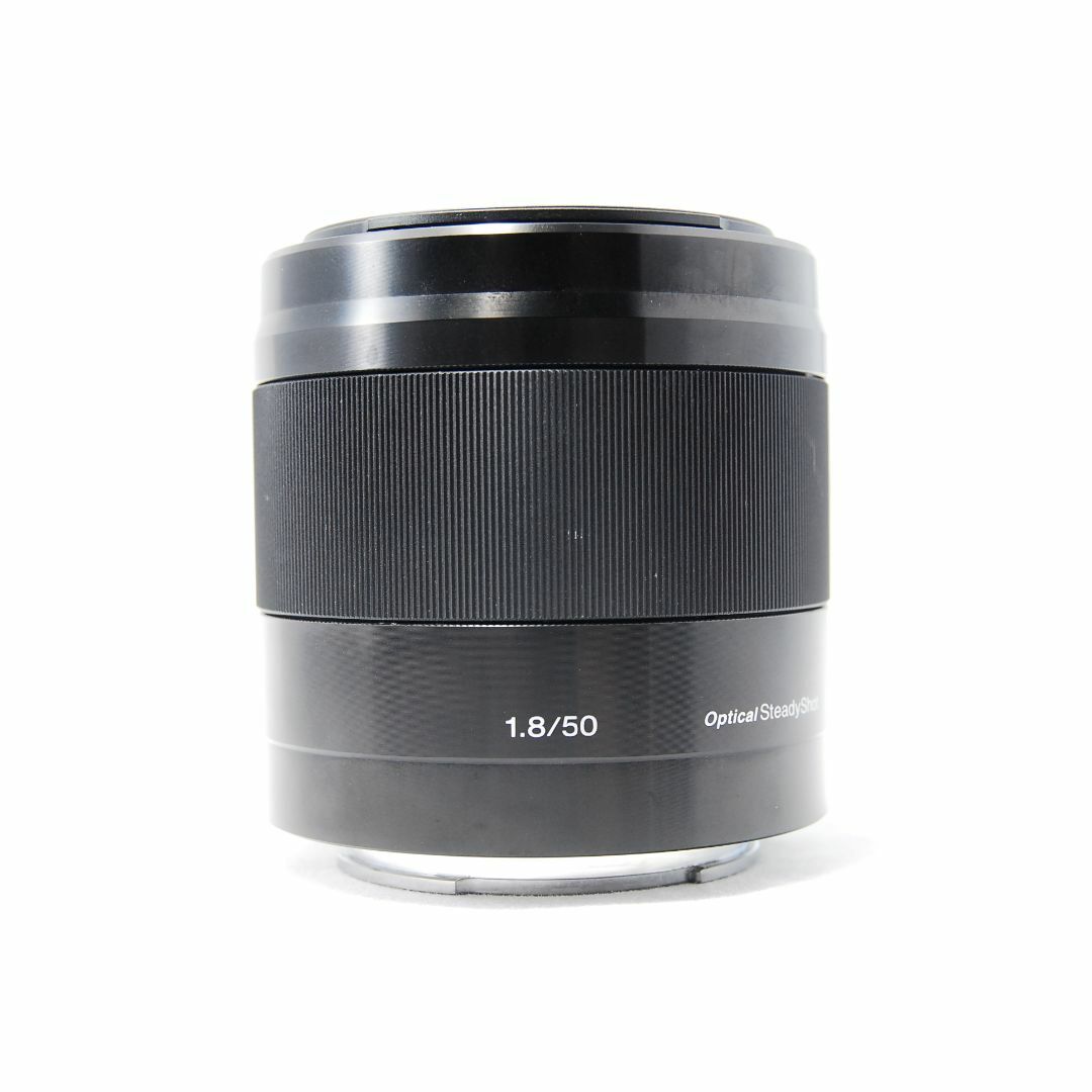 SONY(ソニー)のSONY E 50mm F1.8 OSS SEL50F18 ブラック スマホ/家電/カメラのカメラ(レンズ(単焦点))の商品写真