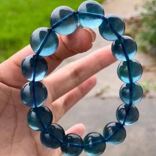 天然】アクアマリン ブレスレット 14.3mm-