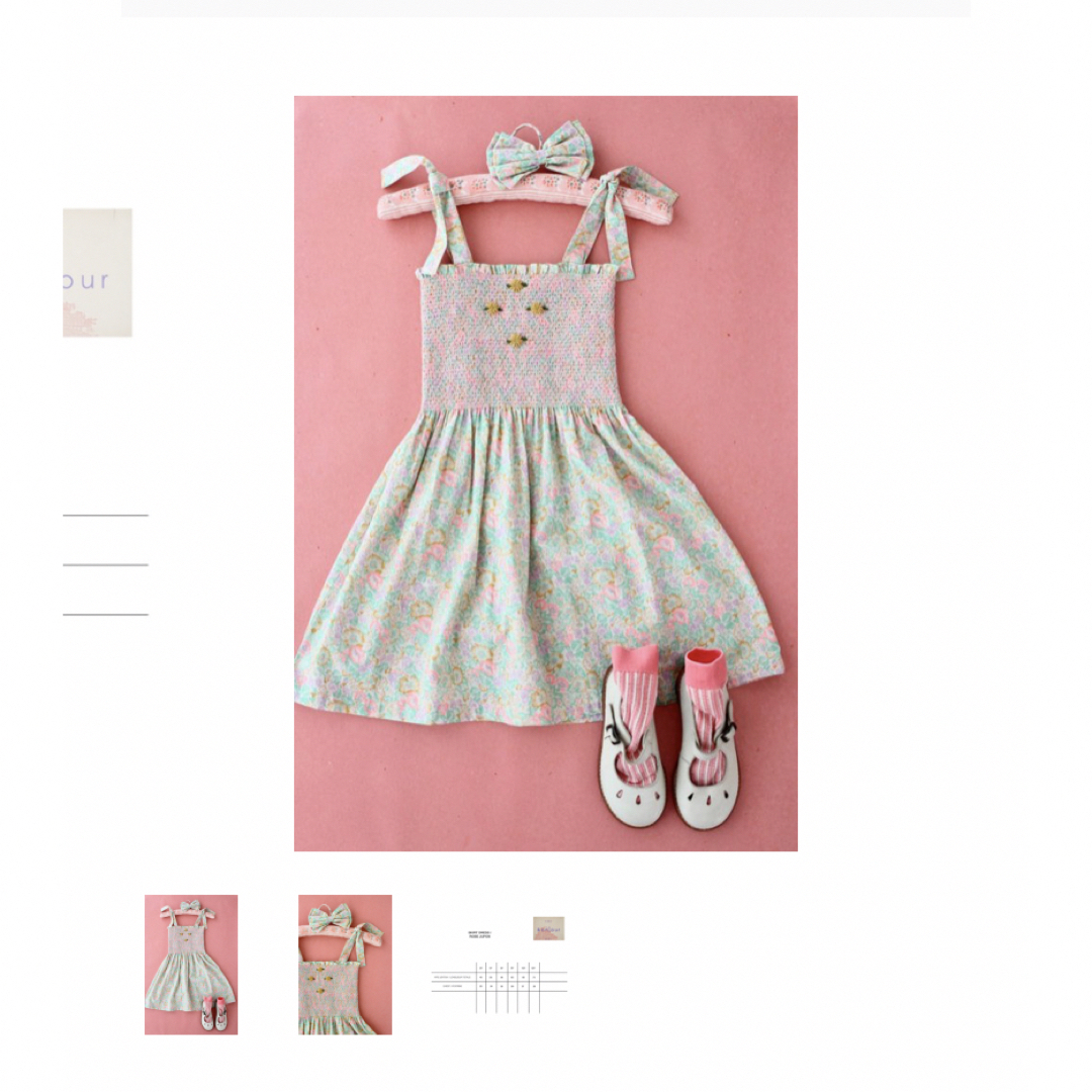 Caramel baby&child - Bonjour Diary ワンピース8Yの通販 by choco's