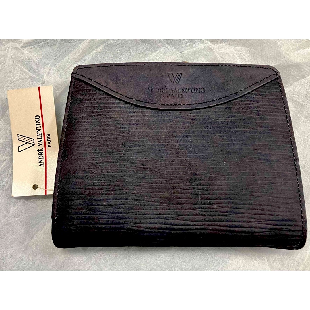 アンドレバレンティノ　牛革　二つ折り財布　新品タグ付 レディースのファッション小物(財布)の商品写真