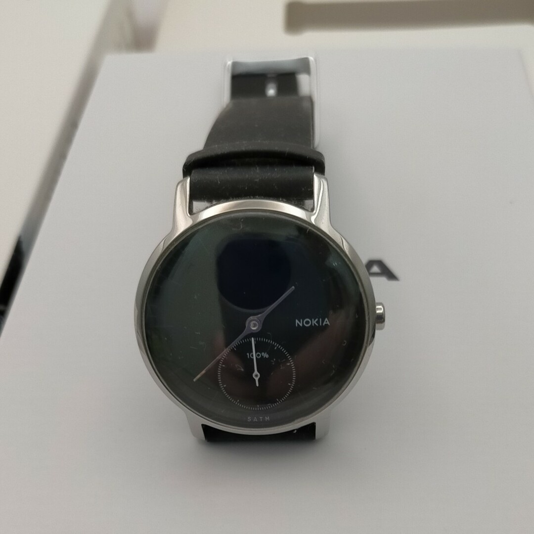 希少　NOKIA Steel HR　Withings　スマートウォッチ　36ｍｍ