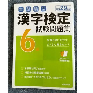 本試験型漢字検定６級試験問題集 平成２９年版(資格/検定)