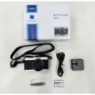 オリンパス(OLYMPUS)のOLYMPUS STYLUS SH-2☆美品☆コンパクトデジタルカメラ(コンパクトデジタルカメラ)