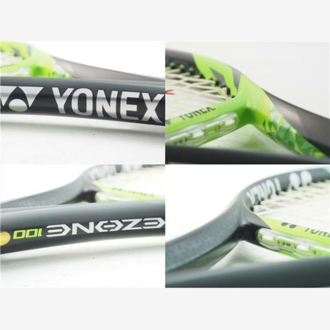 元グリップ交換済み付属品テニスラケット ヨネックス イーゾーン 100 2017年モデル【DEMO】 (G2)YONEX EZONE 100 2017