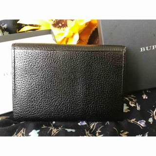 BURBERRY - バーバリー 新品 未使用 名刺入れ カードケース レザー