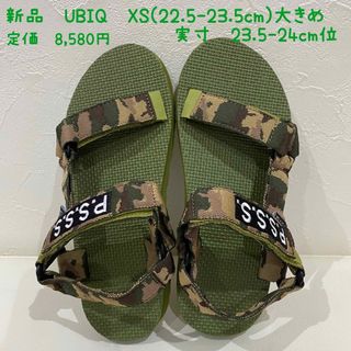 ユービック(UBIQ)の新品　UBIQ  CRISIS ミリタリー　サンダル　カモフラージュ　実寸(サンダル)