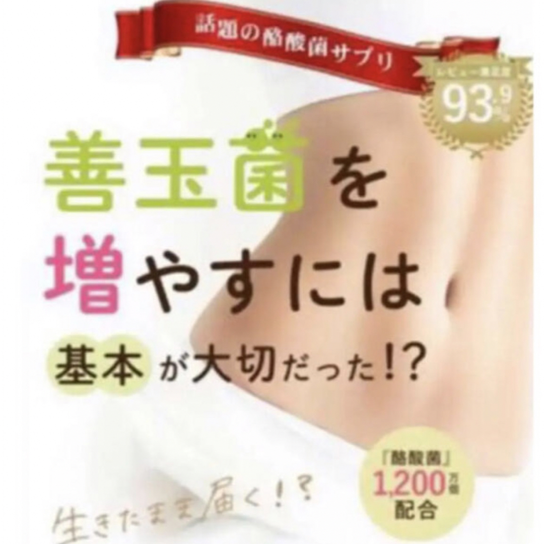 オススメ☆話題の酪酸菌サプリ☆ラクビ、ビセラ、スリビアの代用に☆送料込み☆ コスメ/美容のダイエット(ダイエット食品)の商品写真