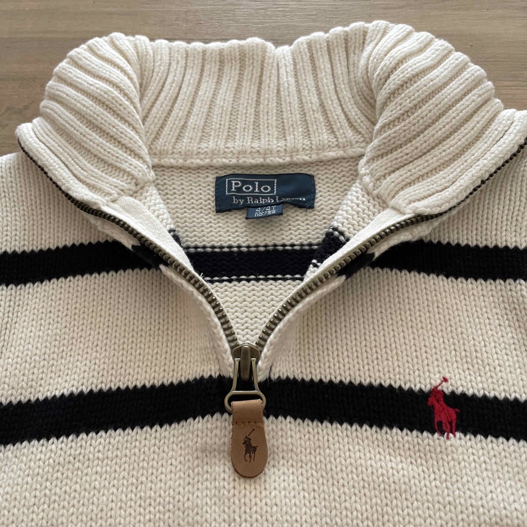 POLO RALPH LAUREN(ポロラルフローレン)のラルフローレン　ニット　110cm キッズ/ベビー/マタニティのキッズ服男の子用(90cm~)(ニット)の商品写真