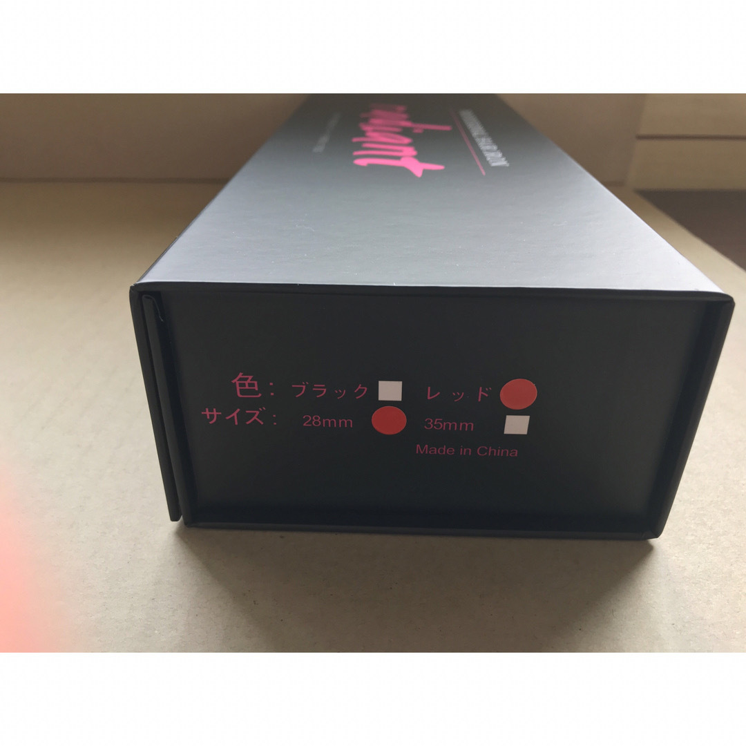 新品未使用 プロ業務用 ラディアント シルクプロテインアイロン 28mm