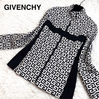 ジバンシィ(GIVENCHY)のジバンシー GIVENCHY ブルゾン ジャケット ジャンパー ロゴ 総柄 42(ブルゾン)