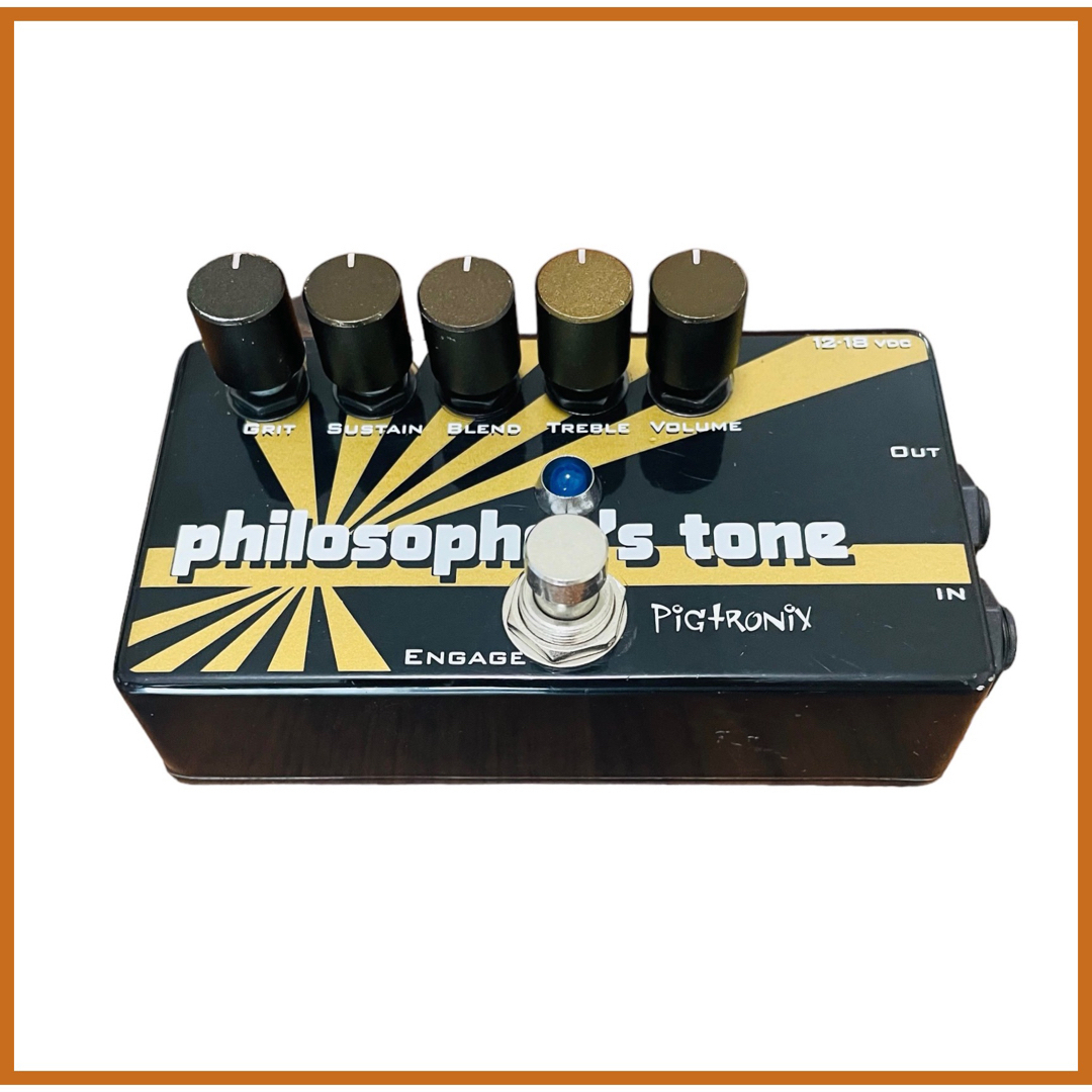 (美品) PIGTRONIX Philosopher’s Tone エフェクター 楽器のギター(エフェクター)の商品写真