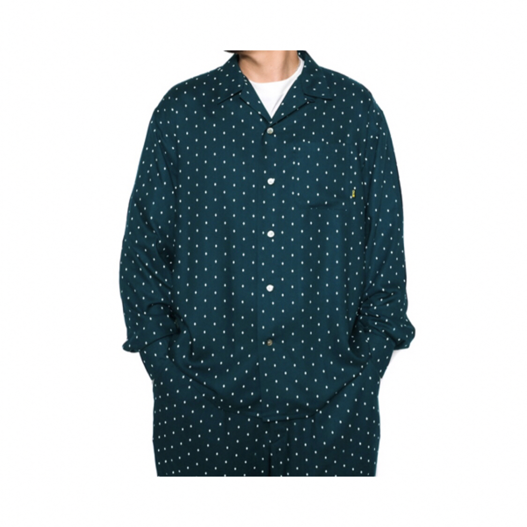 CALEE(キャリー)のCALEE Rhombus dot pattern shirt メンズのトップス(シャツ)の商品写真