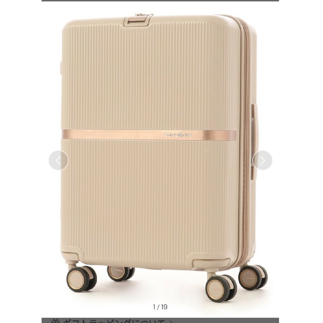 ☆完売商品☆ snidel スーツケース　61cm トワルドジュイ柄 レディースのバッグ(スーツケース/キャリーバッグ)の商品写真