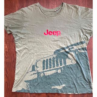 ユニクロ(UNIQLO)のUNIQLO Jeep 半袖TシャツサイズXL(Tシャツ/カットソー(半袖/袖なし))