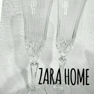 ザラホーム(ZARA HOME)のZARAHOME シャンパングラス　ペア(グラス/カップ)