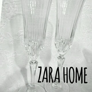 ザラホーム(ZARA HOME)のZARAHOME シャンパングラス　ペア(グラス/カップ)