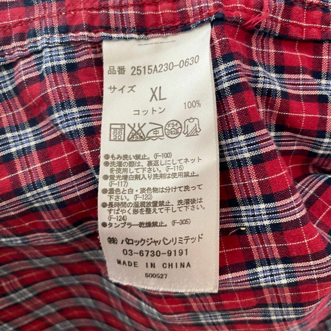 STOOGE&CO シャツ　チェックシャツ メンズ　レディース[ XL ]