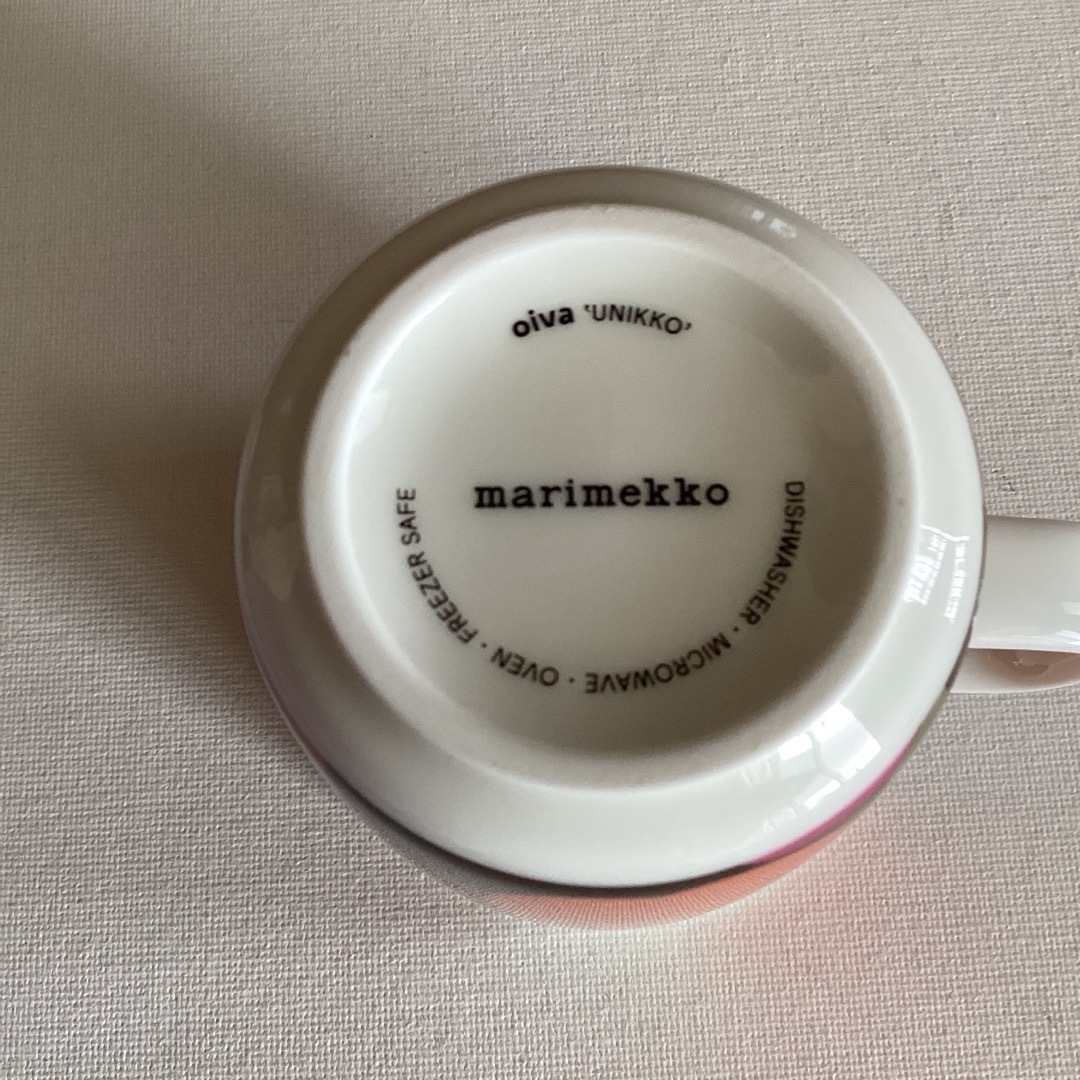 marimekko - 美品 marimekko マリメッコ UNIKKO ウニッコ マグカップの