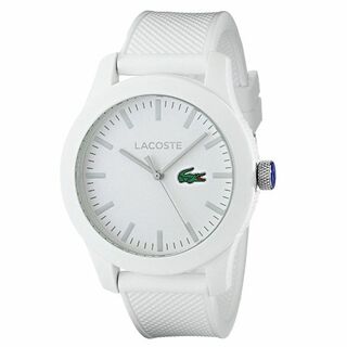 ラコステ(LACOSTE)のLACOSTE ラコステ メンズ 腕時計 L.12.12 ホワイト ラバー (腕時計(アナログ))