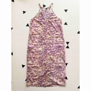 トップショップ(TOPSHOP)のTopshop トップショップ 花柄ワンピース M(ロングワンピース/マキシワンピース)