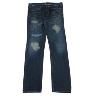 ダブルタップス(W)taps)のWTAPS ダブルタップス 111GWDT-PTM05 BLUES SKINNY TRASH ブルー スキニー トラッシュ ストレート パンツ デニム インディゴブルー系 3【中古】(その他)