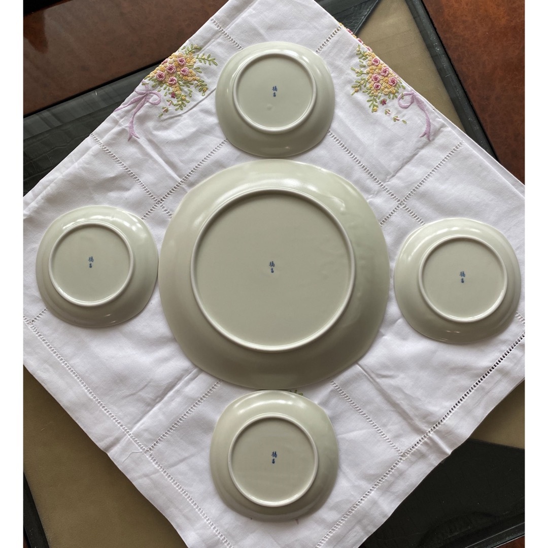 たち吉 - 橘吉 たち吉 たちきち 和食器 大皿 小皿 5枚セットの通販 by たち吉 - 橘吉 たち吉 たちきち 和食器 大皿 小皿 5枚セットの通販 by