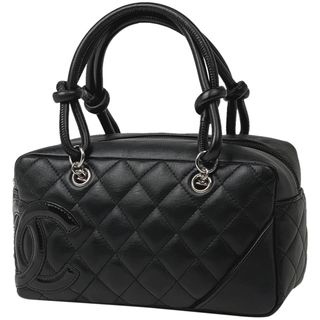 シャネル(CHANEL)のシャネル カンボンライン ミニ ボウリングバッグ レディース 【中古】(ハンドバッグ)