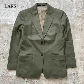 ダックス DAKS レディース ジャケット 綿 毛 ウール