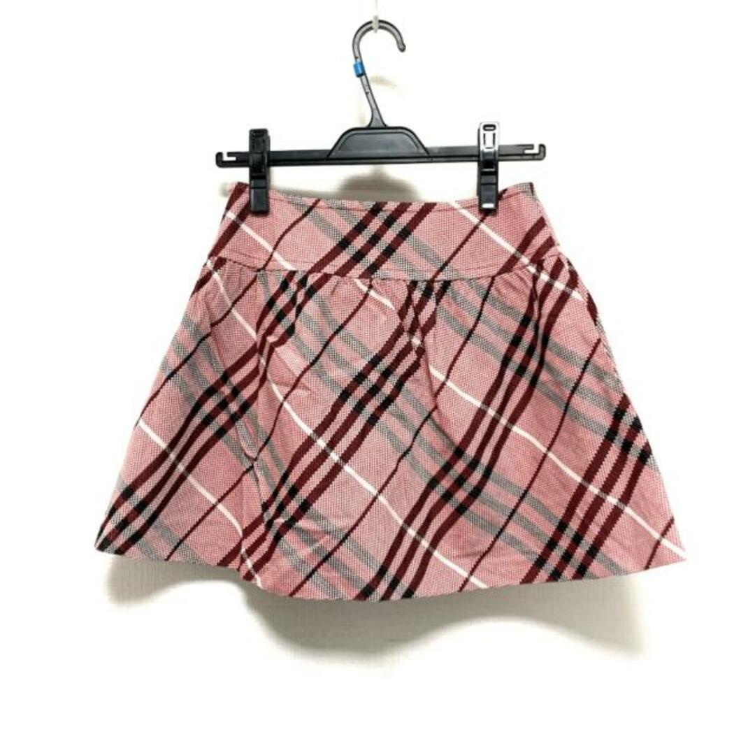 RU-3257 BURBERRY バーバリーブルーレーベル スカート 36-
