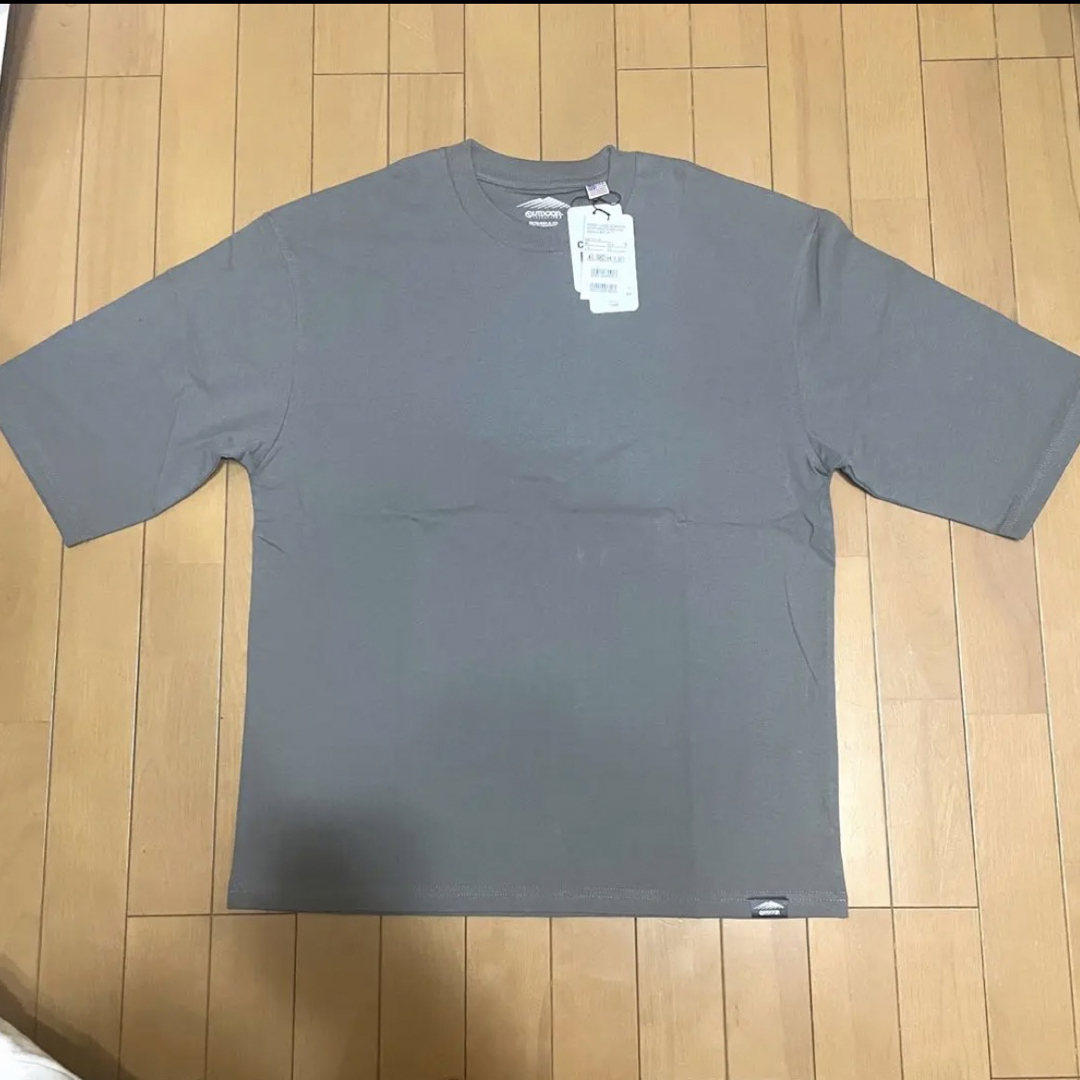 OUTDOOR(アウトドア)の【新品未使用】アウトドア USAコットン5分袖Tシャツ Mサイズ オリーブ メンズのトップス(Tシャツ/カットソー(半袖/袖なし))の商品写真