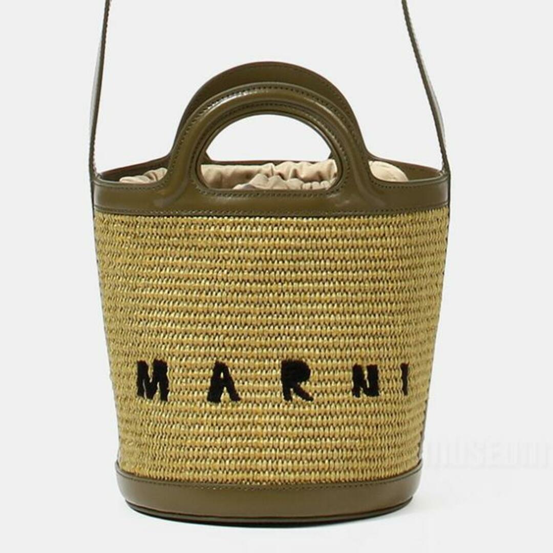 【新品未使用】 MARNI マルニ TROPICALIA BASKET BAG SMALL MINI BUCKET ショルダーバッグ SCMP0056Q1P3860 【SAND STORM/LILY WHITE】 2