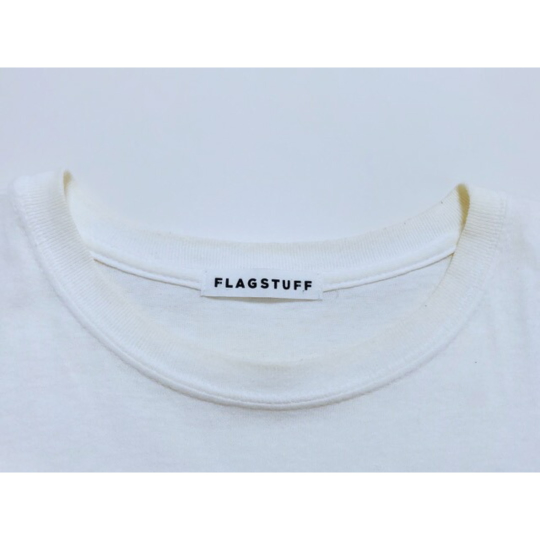 F-LAGSTUF-F(フラグスタフ)のFLAGSTUFF（フラグスタフ）FUCK NO RULES　Tシャツ【中古】【007】 メンズのトップス(Tシャツ/カットソー(半袖/袖なし))の商品写真