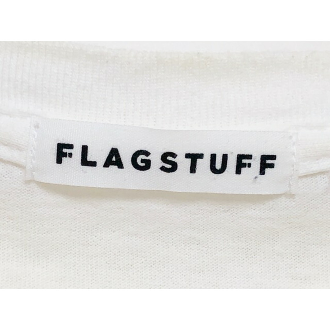 F-LAGSTUF-F(フラグスタフ)のFLAGSTUFF（フラグスタフ）FUCK NO RULES　Tシャツ【中古】【007】 メンズのトップス(Tシャツ/カットソー(半袖/袖なし))の商品写真