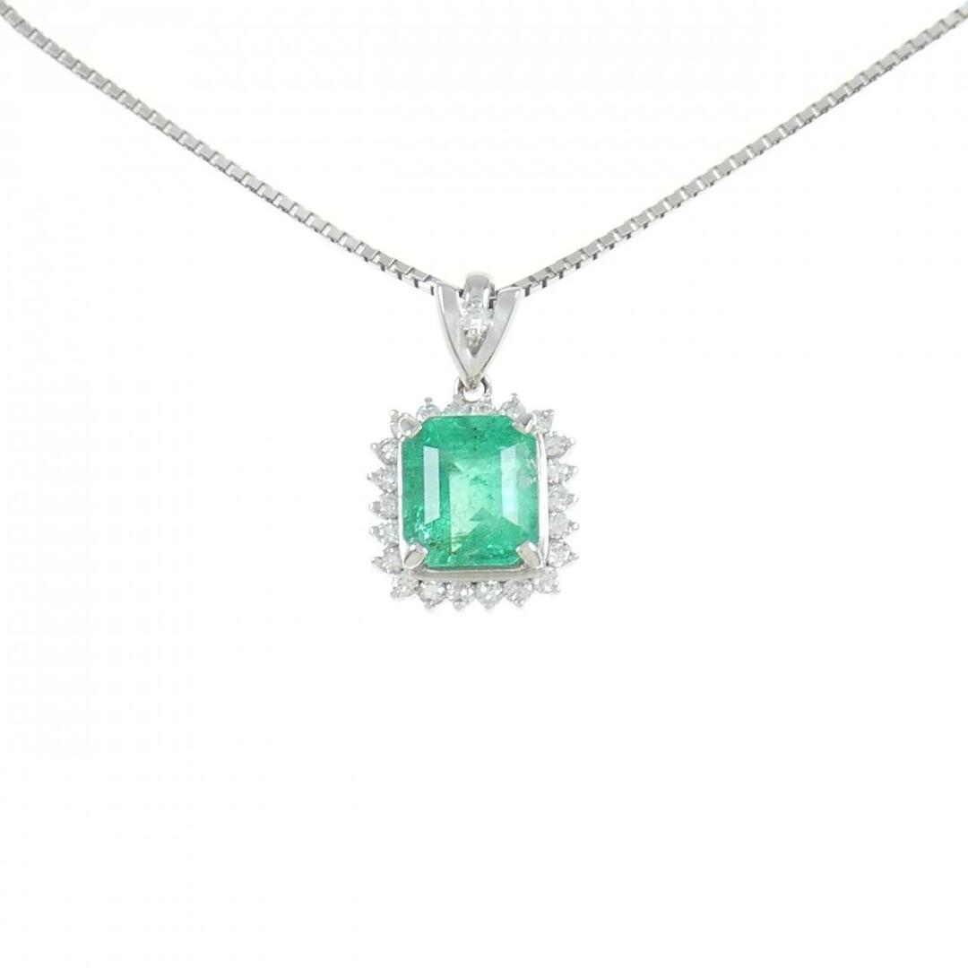 PT エメラルド ネックレス 2.39CT - ネックレス