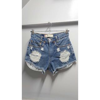 リーバイス(Levi's)のLevi's 505 カットオフ ダメージ デニム ショーツ リーバイス(ショートパンツ)