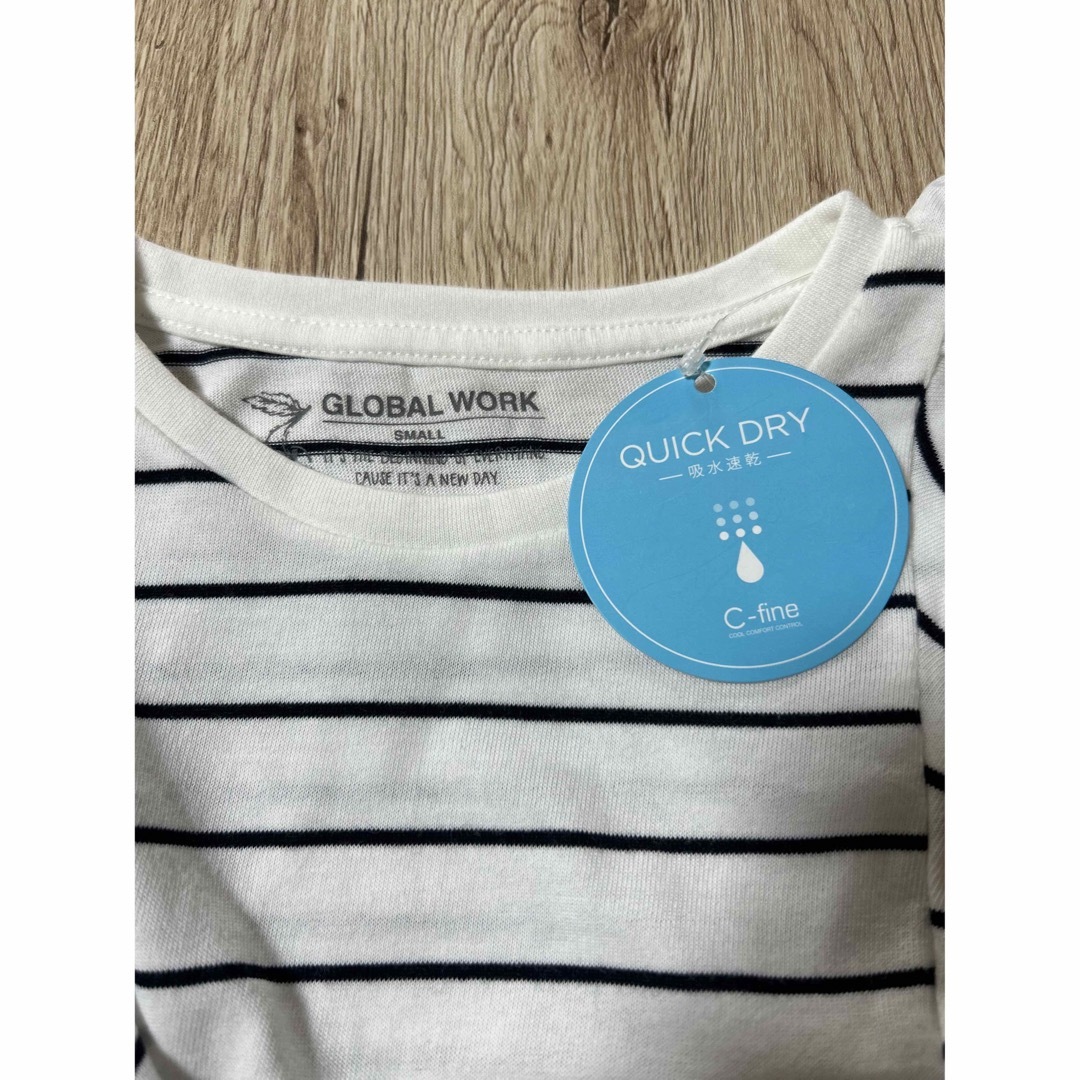 GLOBAL WORK(グローバルワーク)のグローバルワーク　フリルTシャツ  100サイズ キッズ/ベビー/マタニティのキッズ服女の子用(90cm~)(Tシャツ/カットソー)の商品写真