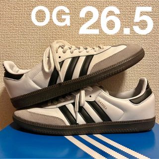 アディダス(adidas)のAdidas Samba OG cloud white サンバ OG 26.5(スニーカー)