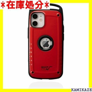 ☆送料無料 ROOT CO. iPhone 12 mini o. レッド 327(iPhoneケース)