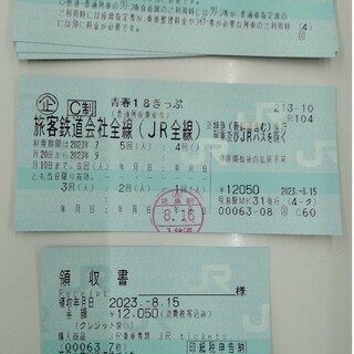 青春18切符(鉄道乗車券)