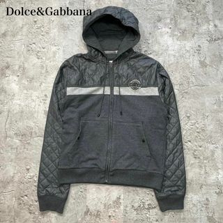 ドルチェ&ガッバーナ(DOLCE&GABBANA) パーカー(メンズ)(グレー/灰色系