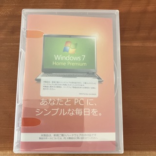 マイクロソフト(Microsoft)のWindows7 HOME premium プロダクトキーあり(PCパーツ)