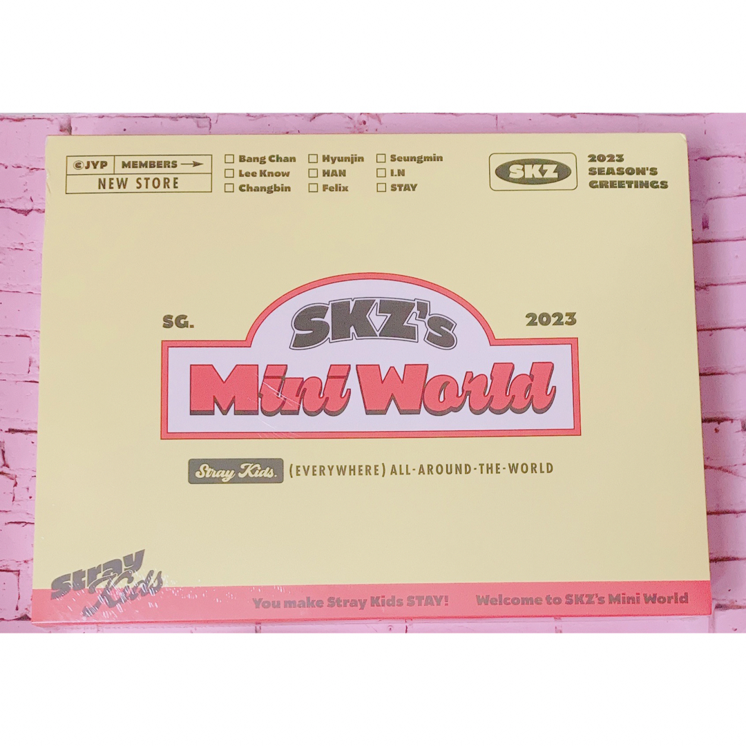 StrayKids スキズ シーグリ 2023 Mini World 未開封品