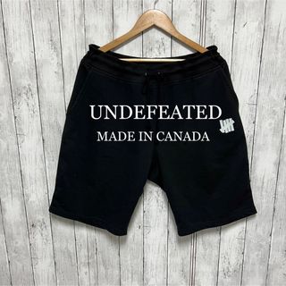 アンディフィーテッド(UNDEFEATED)の美品！UNDEFEATED スウェットショートパンツ！カナダ製！ (ショートパンツ)