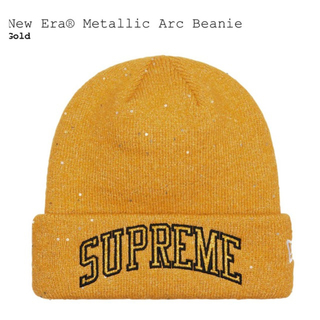 シュプリーム(Supreme)のSupreme New Era® Metallic Arc Beanie(ニット帽/ビーニー)