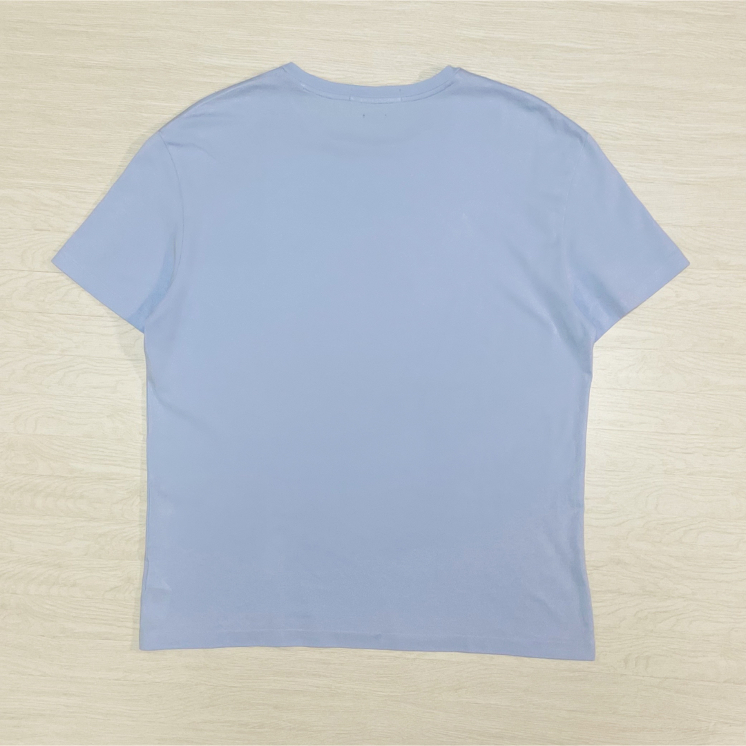 POLO RALPH LAUREN(ポロラルフローレン)のpolosportsスカイブルーロゴtシャツ半袖ラルフポロスポーツストリート メンズのトップス(Tシャツ/カットソー(半袖/袖なし))の商品写真