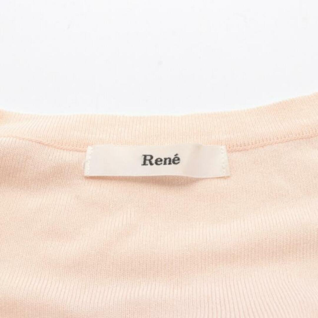 René(ルネ)の ワンピース 半袖 ライトピンク レディースのワンピース(ひざ丈ワンピース)の商品写真