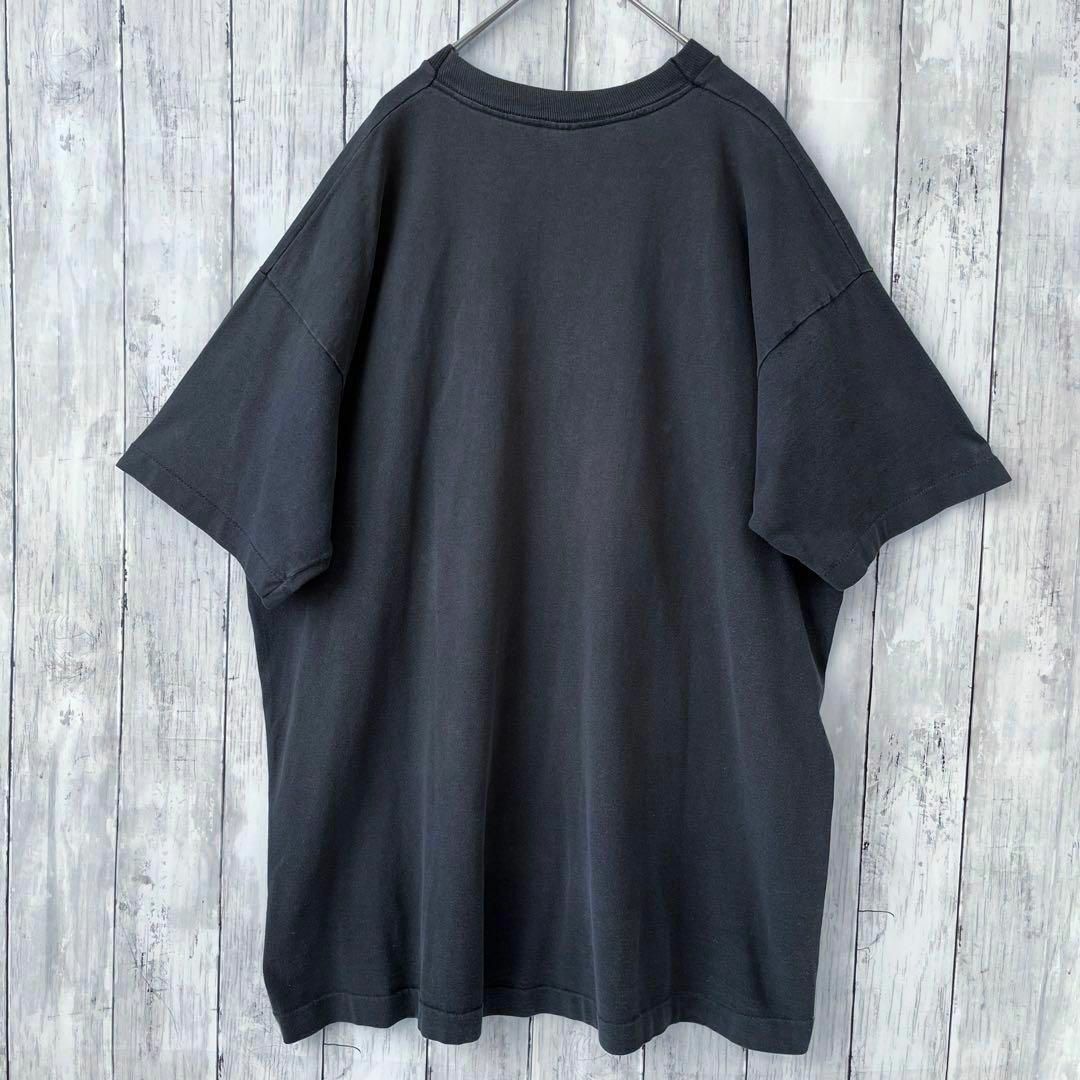 良デザイン　90s ヴィンテージ　USA製　Tシャツ　L　エロTee　黒